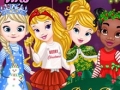 Маленькие принцессы готовятся к Рождеству