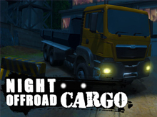 Ночной грузовой внедорожник