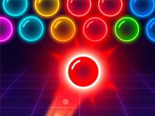 Неоновый пузырьковый шутер