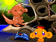 Счастливая обезьянка 1018